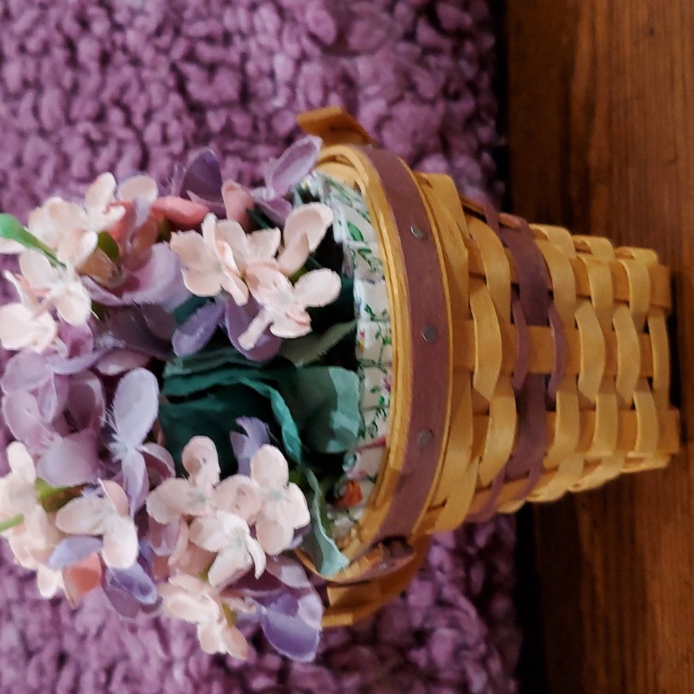 Longaberger minature basket